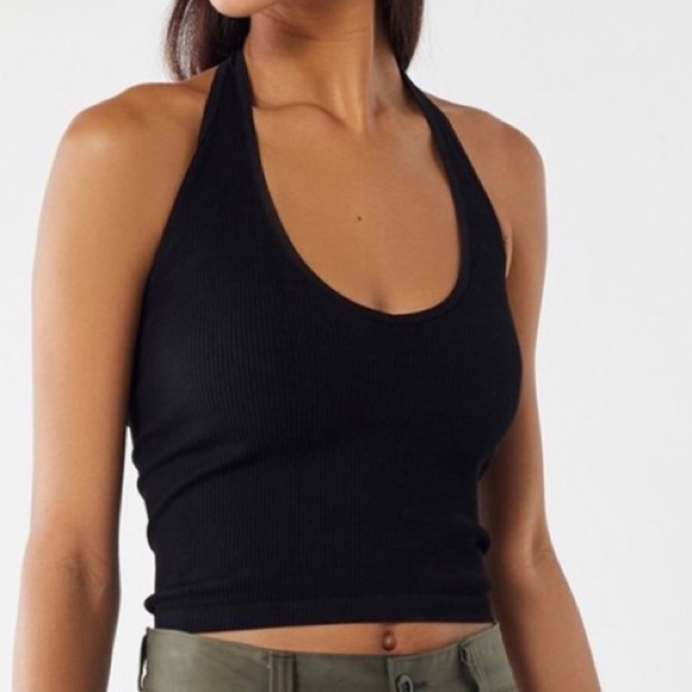 Urban Outfitters Black Halter Top